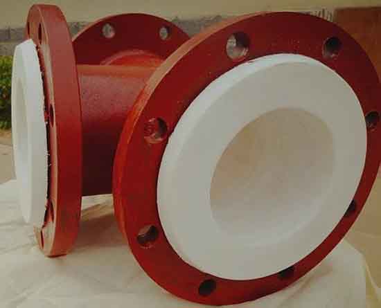 钢衬ptfe四氟管件