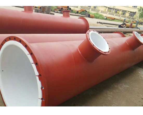 大口径衬塑管件